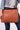 Boston Leather Messenger / cognac